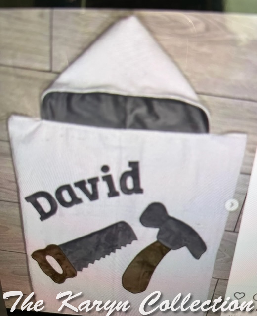David's Tools Hooded Towel  NEW****