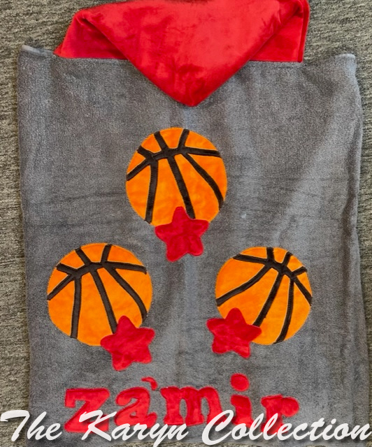 Za'mir Basketball Hooded Towel